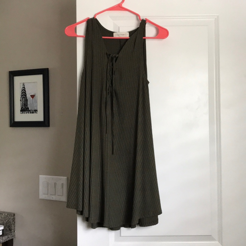 American Threads NWOT Olive Dress